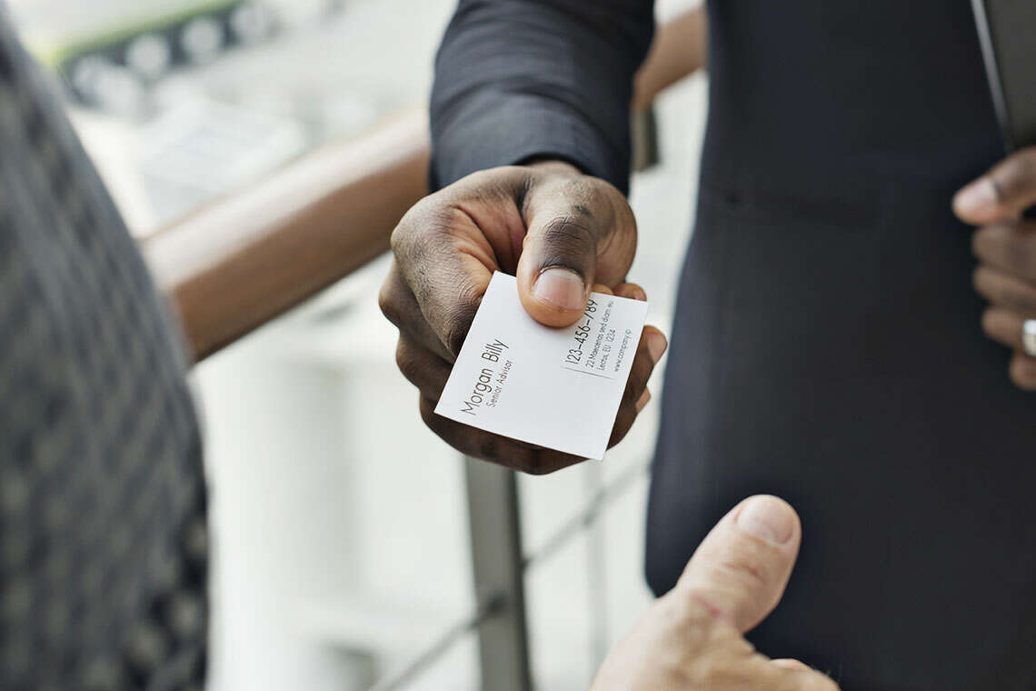 The benefits of carrying a business card